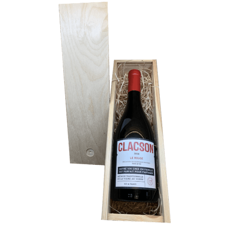 Wijnkist Clacson Rouge