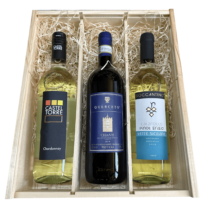 Collection Italie Chardonnay Sangiovese Cattarato Pinot Grigio